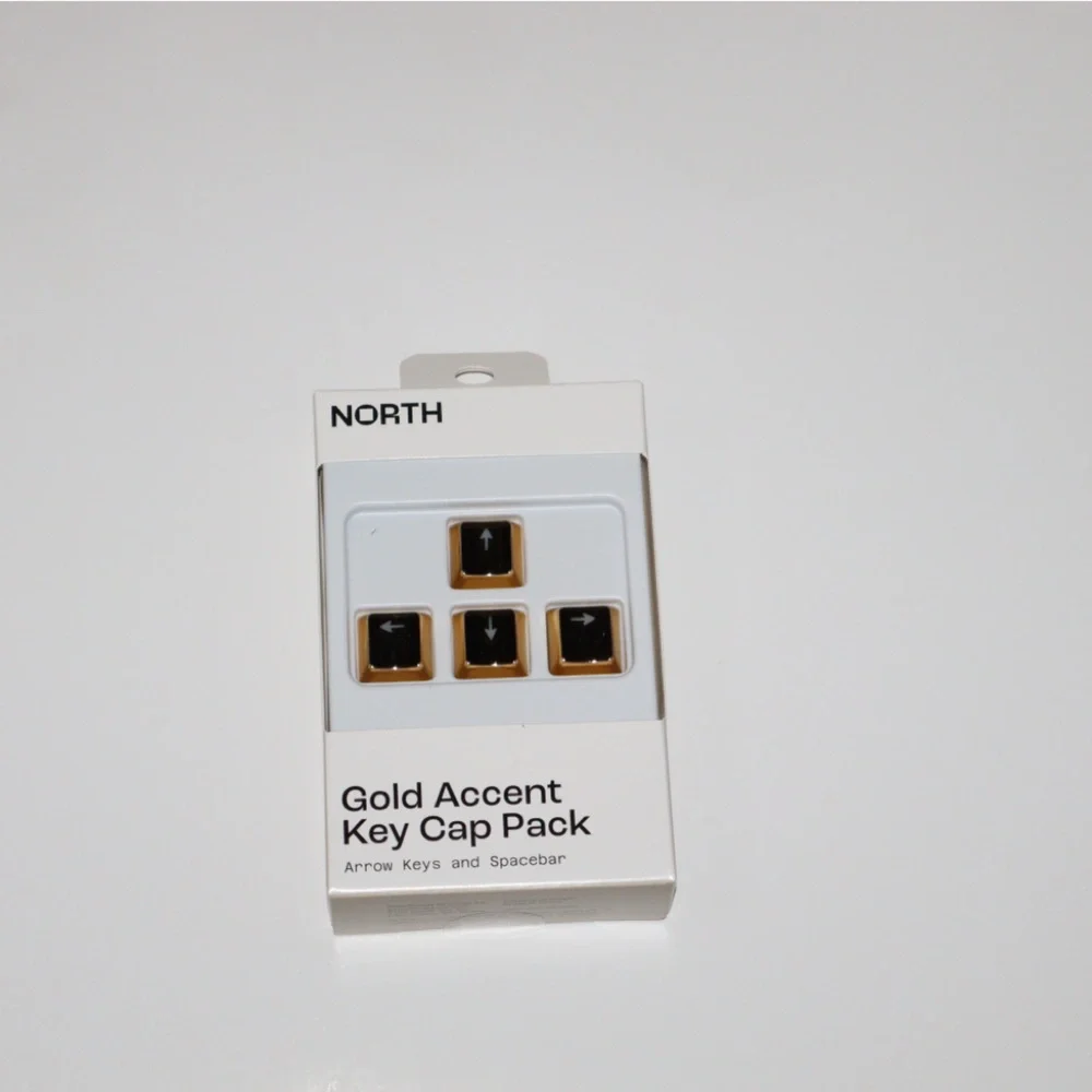 Gold Accent Key Cap Pack New In Box Personal Computer PC Keyboard Bling Shiny